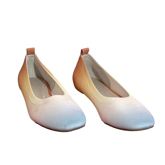 SANCTUARY - BLUE ORANGE OMBRÉ SLIP ON - VERY LIGHT WEAR AND HAS PRICE TAG S3 - Picture 6 of 10